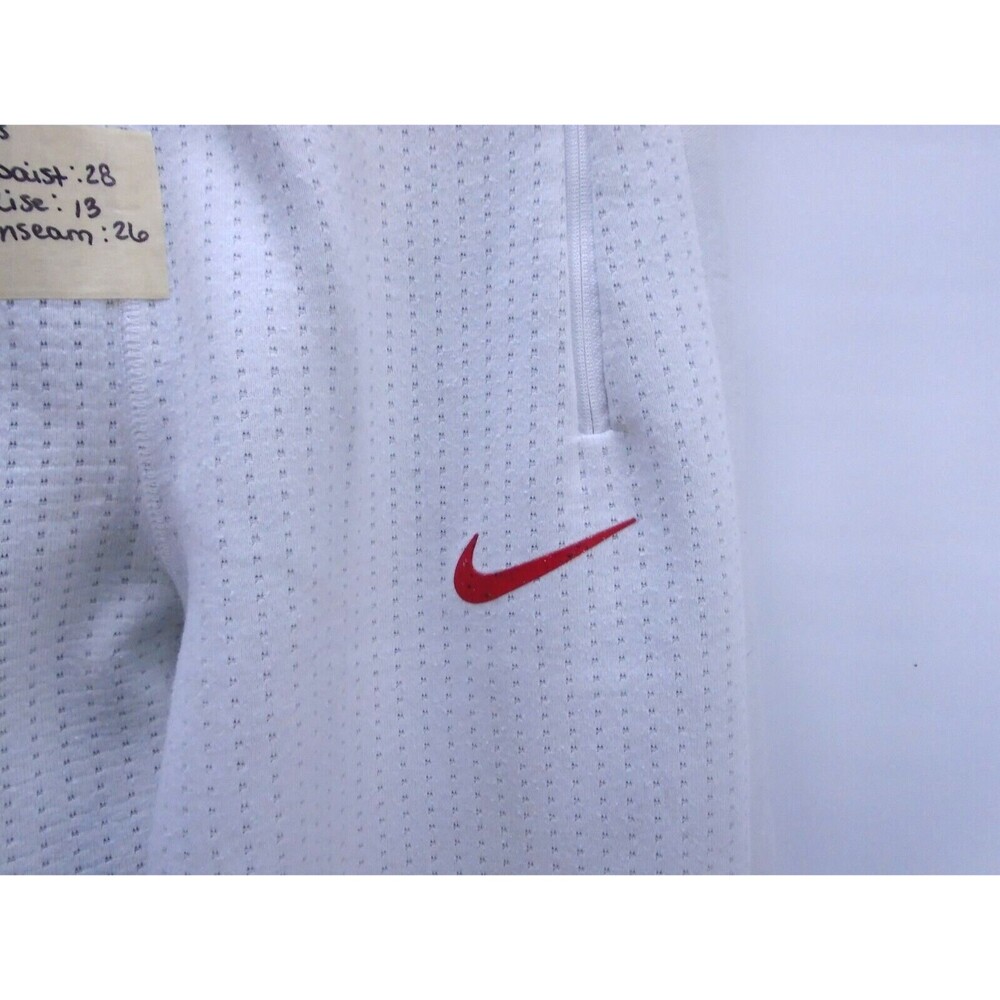 Nike Sportswear Women Size S White Sweatpants CZ3617-100 Straight Leg loose Fit - Picture 7 of 9